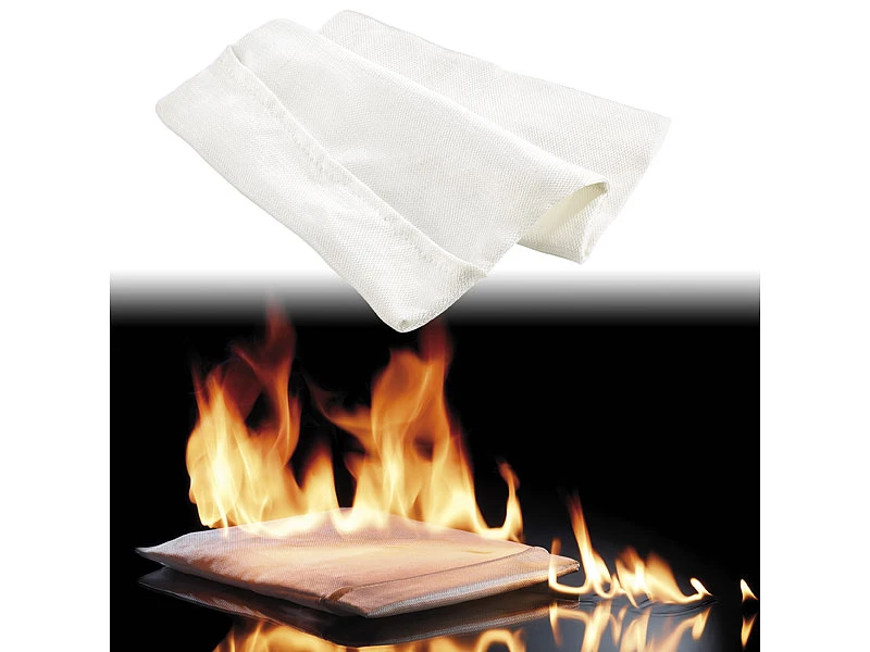 Firebag Feuerschutztasche:2er-Set Hitzebeständige Dokumententaschen Für Reisepass, Fotos U.v.m. - Image 3