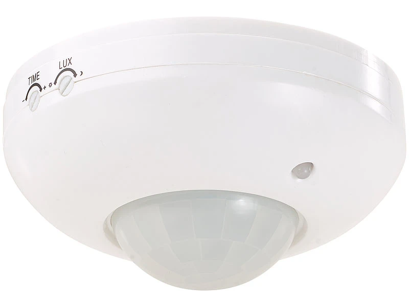 Revolt Deckenbewegungsmelder:360°-PIR-Bewegungsmelder Mit Timer, Für Wand Und Decke - Image 2