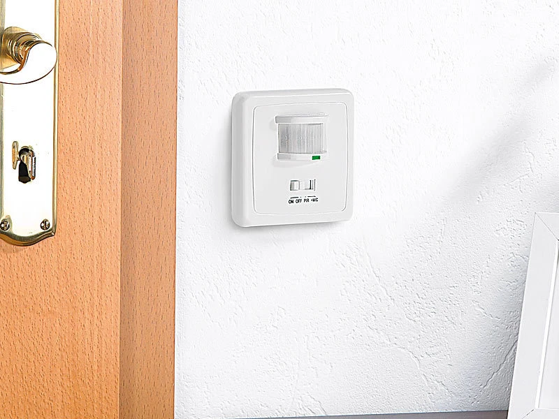 Revolt Lampe Klatschsensor:4er-Set Automatische Lichtschalter Mit PIR- Und Akustik-Sensor - Image 4