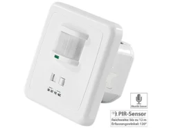 Revolt Akustikschalter:Automatischer Lichtschalter Mit PIR- Und Akustik-Sensor