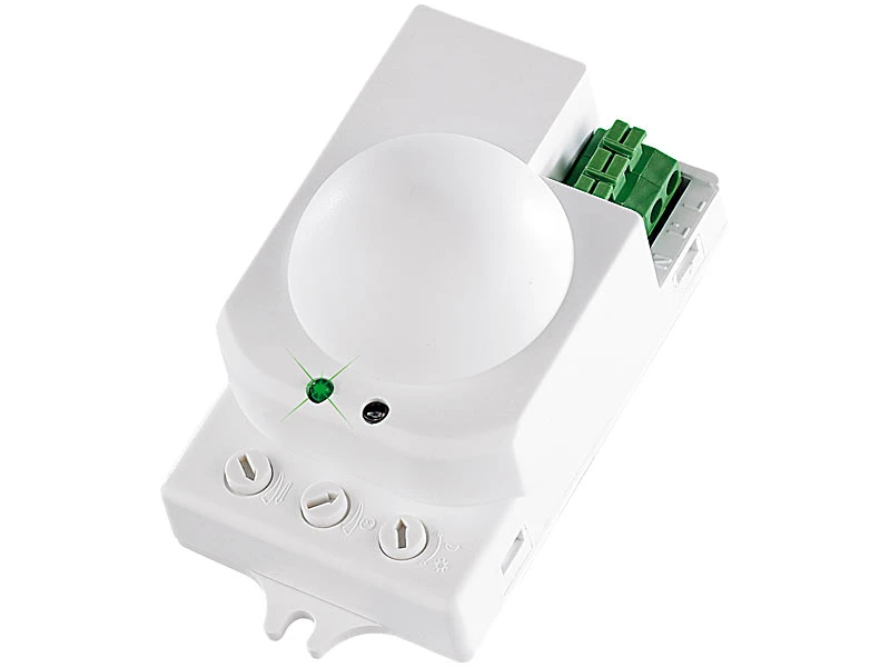 Revolt Bewegungsmelder Aufputz:2er-Set Hightech-Bewegungsmelder Mit Mikrowellen-Radar - Image 2