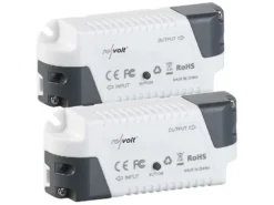 Revolt Funkempfänger Rolladen:2er-Set Funk-Empfänger KFS-200.rc, Amazon Alexa & Google Assistant
