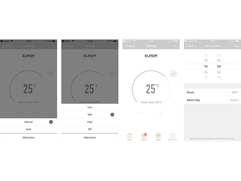 Sichler Smart-Heizung Alexa:WLAN-Konvektor-Wand-Heizung, Kompatibel Zu Alexa (Versandrückläufer) - Image 7