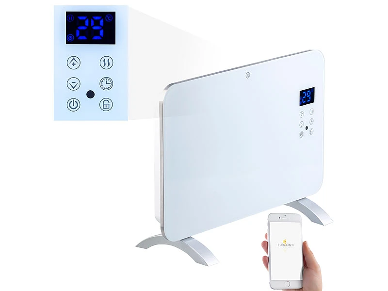 Sichler WiFi Heizung:Konvektor-Heizung Mit App, Für Amazon Alexa Versandrückläufer - Image 13