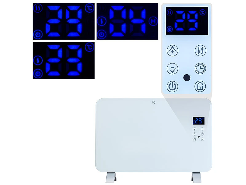 Sichler WiFi Heizung:Konvektor-Heizung Mit App, Für Amazon Alexa Versandrückläufer - Image 5