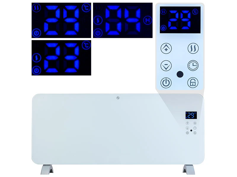 Sichler Alexa Heizung:Konvektor-Heizung Mit App, Für Amazon (Versandrückläufer) - Image 5