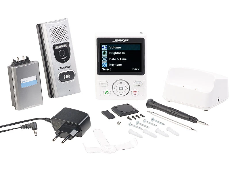 Somikon Sprechanlage:Funk-Türsprechanlage Mit Video-Übertragung (Versandrückläufer) - Image 3