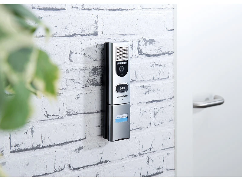 Somikon Sprechanlage:Funk-Türsprechanlage Mit Video-Übertragung (Versandrückläufer) - Image 8