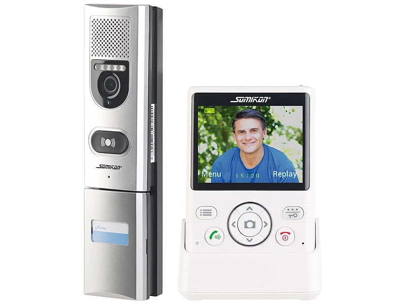 Somikon Sprechanlage:Funk-Türsprechanlage Mit Video-Übertragung (Versandrückläufer) - Image 10