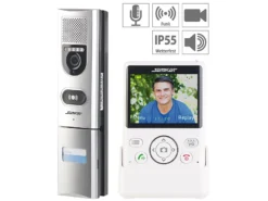 Somikon Sprechanlage:Funk-Türsprechanlage Mit Video-Übertragung (Versandrückläufer)