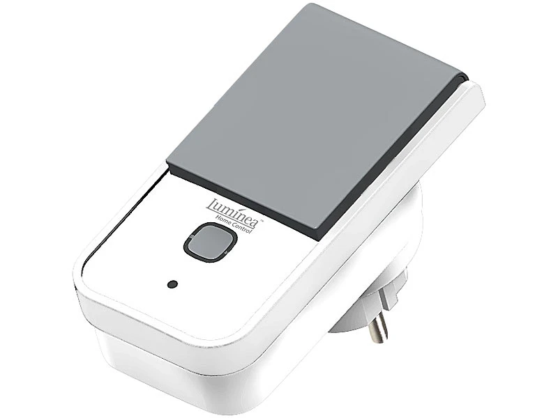 Luminea Home Control WLAN Steckdose Garten:2er-Set WLAN-Outdoor-Steckdosen, App, Sprachsteuerung, 16 A, IP44 - Image 5