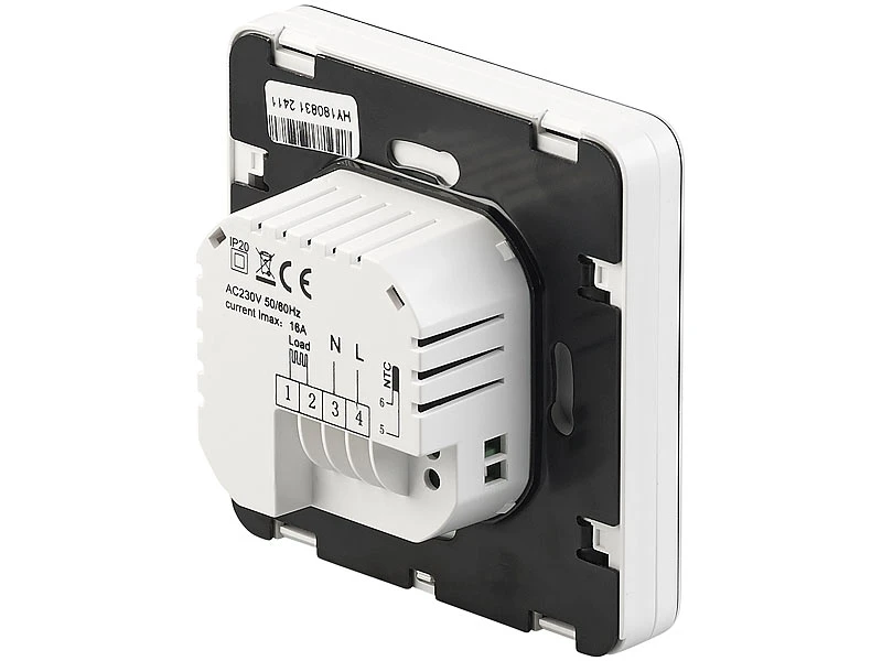 Revolt WLAN Raumthermostat:WLAN-Thermostat Für Fußbodenheizungen, Für Siri, Alexa & GA - Image 4