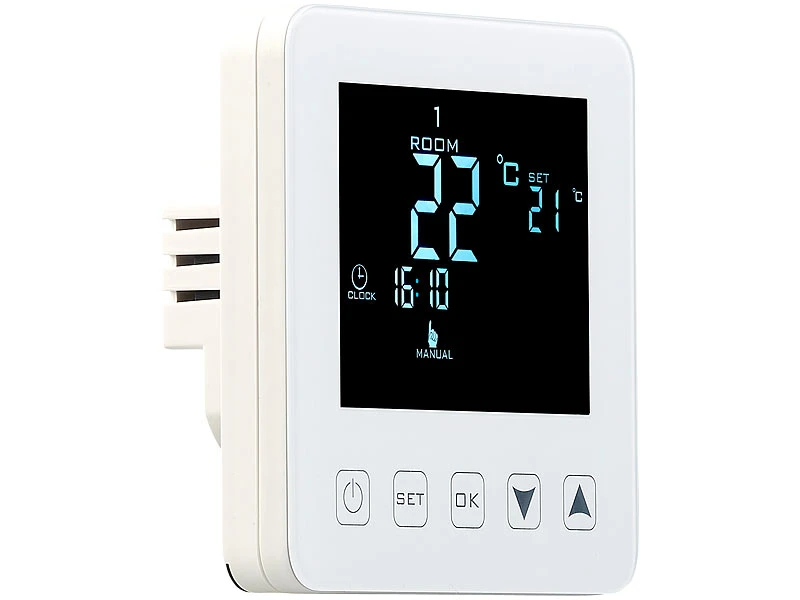 Revolt WLAN Raumthermostat:WLAN-Thermostat Für Fußbodenheizungen, Für Siri, Alexa & GA - Image 8