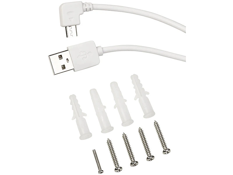 Somikon WLAN Klingel:WLAN-HD-Video-Türklingel Mit App, Gegensprechen, Inkl. Akku - Image 8