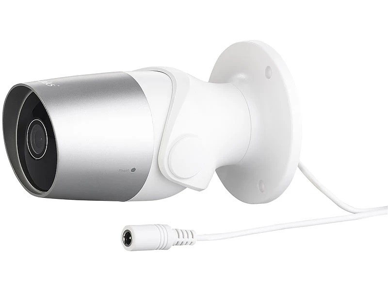7links Alexa Überwachungskamera:Outdoor-IP-Überwachungskamera, Full HD, WLAN (Versandrückläufer) - Image 6