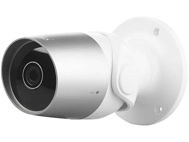 7links Alexa Überwachungskamera:Outdoor-IP-Überwachungskamera, Full HD, WLAN (Versandrückläufer) - Image 9