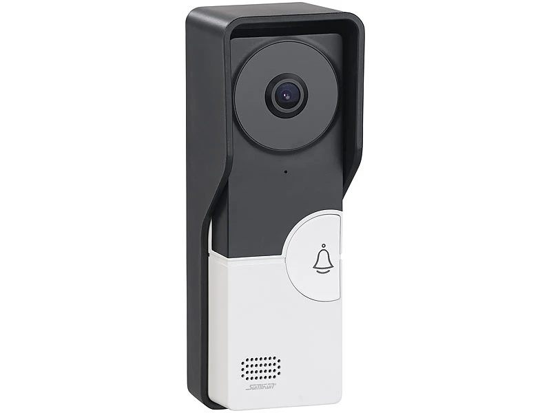 Somikon Türklingel Kamera:Video-Türsprechanlage Mit 17,8-cm-Farbdisplay, Versandrückläufer - Image 3