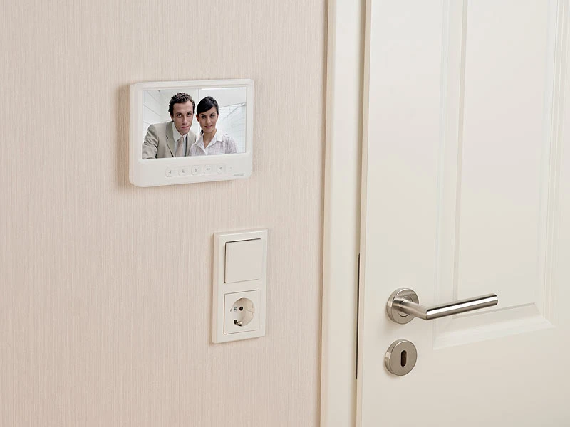 Somikon Türklingel Kamera:Video-Türsprechanlage Mit 17,8-cm-Farbdisplay, Versandrückläufer - Image 8
