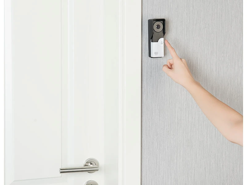 Somikon Türklingel Kamera:Video-Türsprechanlage Mit 17,8-cm-Farbdisplay, Versandrückläufer - Image 6