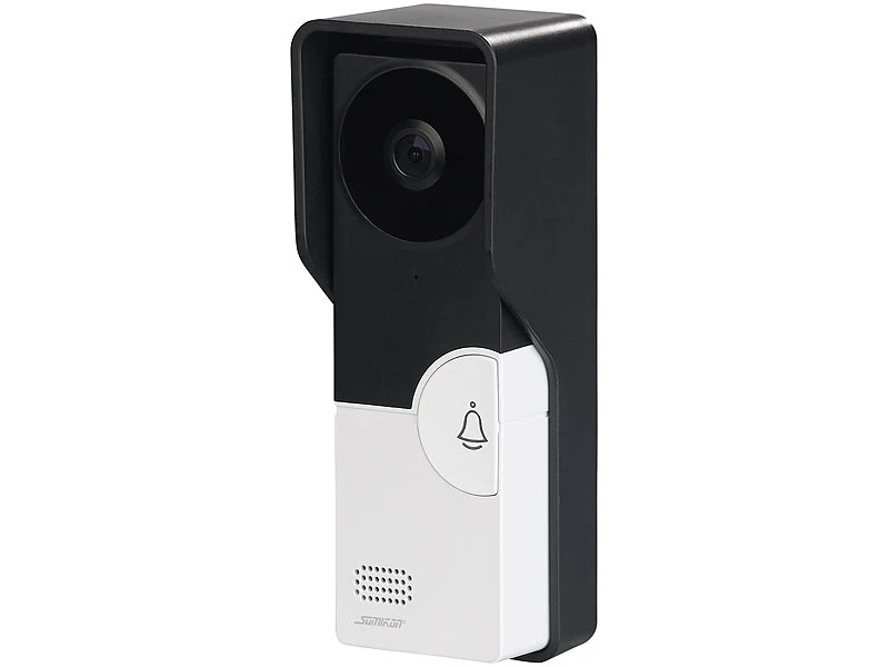 Somikon Türklingel Kamera:Video-Türsprechanlage Mit 17,8-cm-Farbdisplay, Versandrückläufer - Image 5