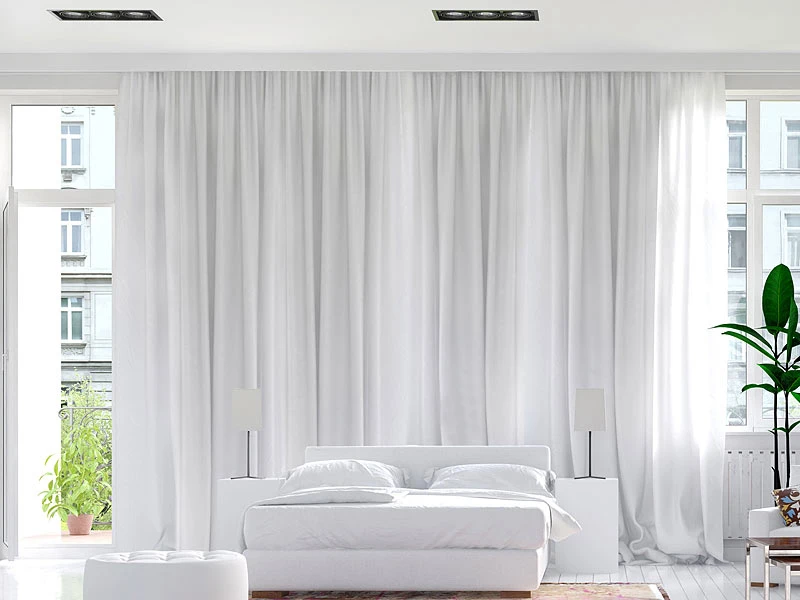 Carlo Milano Gardinenschiene:Teleskop-Gardinenstange Mit Elektr. Antrieb, WLAN & App, 172 - 306 Cm - Image 13