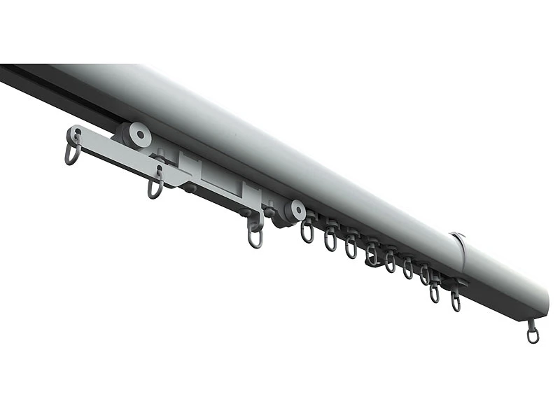 Carlo Milano Gardinenschiene:Teleskop-Gardinenstange Mit Elektr. Antrieb, WLAN & App, 172 - 306 Cm - Image 4
