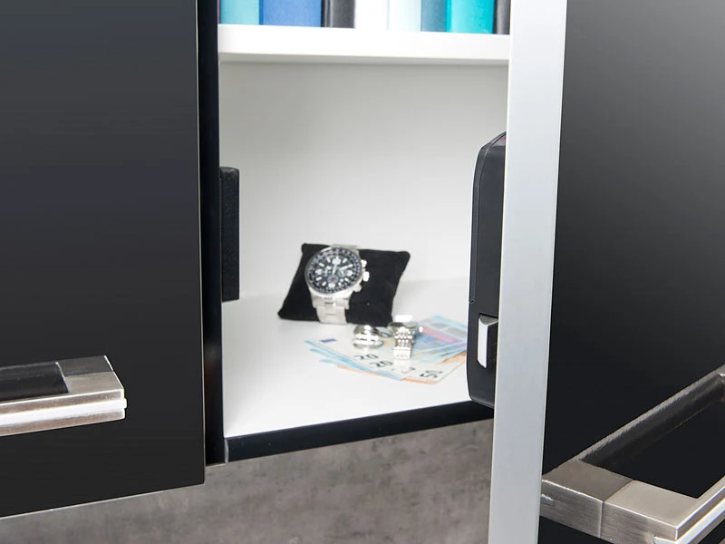 VisorTech Schrankschloss:Schubladen- & Schranktüren-Schloss Mit RFID-Schlüssel, Bluetooth, App - Image 9