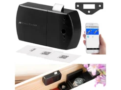 VisorTech Schrankschloss:Schubladen- & Schranktüren-Schloss Mit RFID-Schlüssel, Bluetooth, App