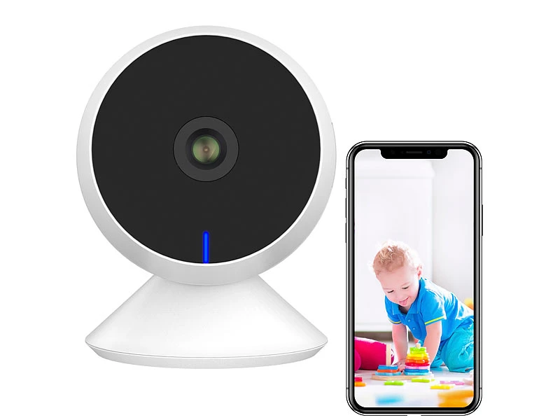 7links Webcams:Full-HD-IP-Überwachungskamera, Smarte Nachtsicht, Versandrückläufer - Image 15