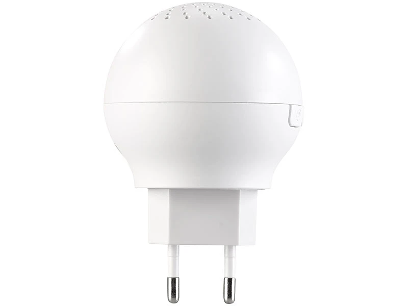 VisorTech Receiver:Smarter 2in1 WLAN-Steckdosen-Alarm/-Klingel Mit Funk-Gateway 433 MHz - Image 4