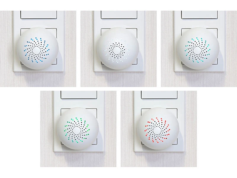 VisorTech Receiver:Smarter 2in1 WLAN-Steckdosen-Alarm/-Klingel Mit Funk-Gateway 433 MHz - Image 7