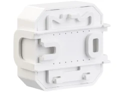 Luminea Home Control Unterputzschalter:WLAN-Unterputz-2-Kanal-Lichtschalter Mit App & Sprachsteuerung