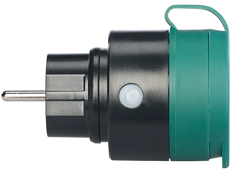 Luminea Home Control WLAN Steckdose Außen:4er-Set Outdoor-WLAN-Steckdosen F. Alexa, Siri & Google Assistant, 16A - Image 9