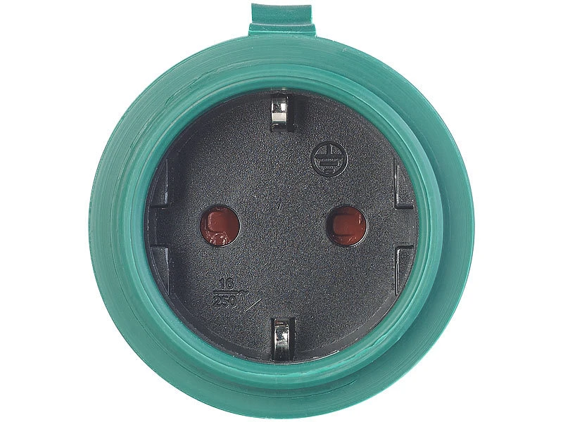 Luminea Home Control WLAN Steckdose Außen:4er-Set Outdoor-WLAN-Steckdosen F. Alexa, Siri & Google Assistant, 16A - Image 10