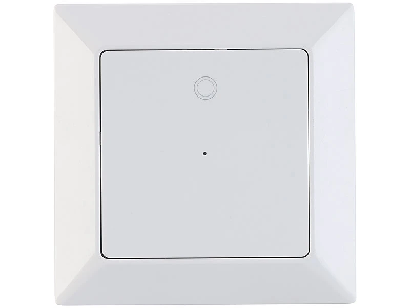 Luminea Home Control WLAN Lichtschalter:Lichttaster Mit WLAN, App, Kompat. Zu Siri, Alexa & Google Assistant - Image 3