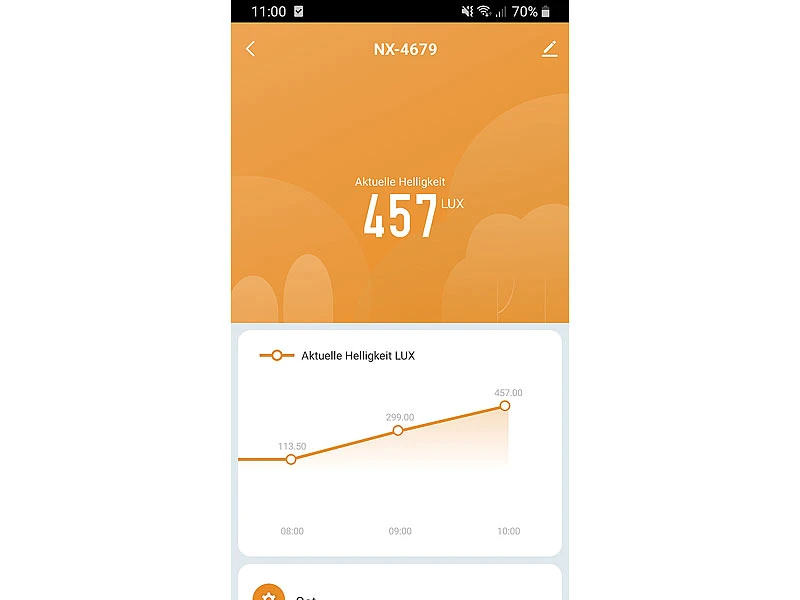 Luminea Home Control Dämmerungsschalter:Wetterfester WLAN-Licht- & Dämmerungs-Sensor Mit App, IP55 - Image 8