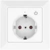 Luminea Home Control Smart Home:WLAN-Unterputz-Steckdose Mit App, Für Siri, Alexa & Google Assistant
