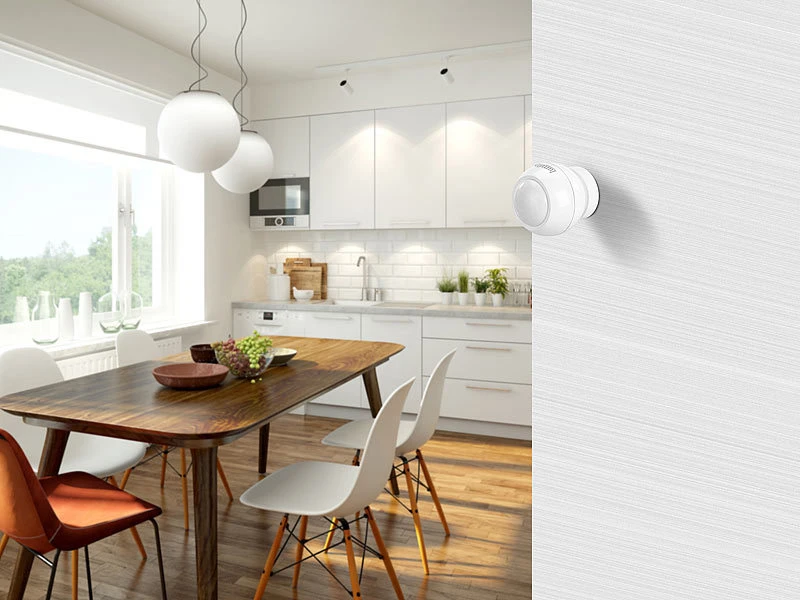 Luminea Home Control Dämmerungssensor:2er-Set WLAN-PIR-Bewegungsmelder Und Lichtsensor Mit App - Image 4