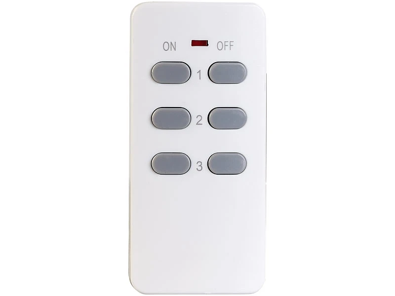 Revolt Funksteckdose:4-fach-Funk-Steckdosenleiste, 3 Steckdosen Einzeln Schaltbar, 3.680 W - Image 4