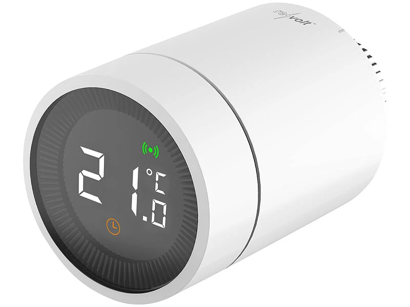 Revolt ZigBee Thermostat:3er-Set Smarte Heizkörperthermostate Mit App- Und Sprachsteuerung - Image 3