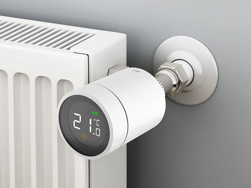 Revolt ZigBee Thermostat:3er-Set Smarte Heizkörperthermostate Mit App- Und Sprachsteuerung - Image 4