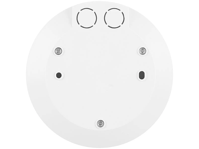 Luminea Home Control Bewegungsmelder Alexa:Extra-flacher WLAN-PIR-Bewegungsmelder Mit App, 360°, 230 Volt - Image 9