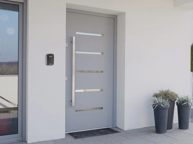 Xcase Schlüsselsafe:Mini-Schlüssel-Safe SAF-100.app Mit Bluetooth Und App, IP54 - Image 5