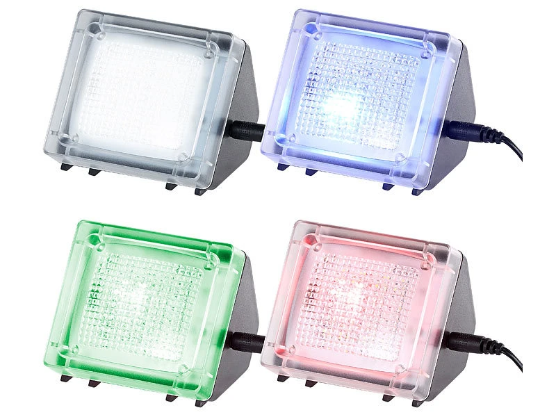 VisorTech TV Imitator:TV-Simulator Zur Einbrecher-Abschreckung, 20 Flackernde LEDs, Netzteil - Image 3