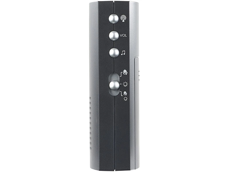 CASAcontrol Funkglocke:Kabellose Funk-Türklingel Mit 2 Empfängern (Licht & Ton), 100 M, IPX4 - Image 15