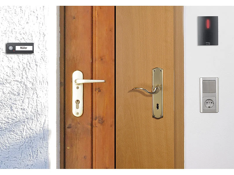 CASAcontrol Tür Funkklingel:Funk-Türklingel, Licht- & Ton-Signal, Versandrückläufer - Image 5