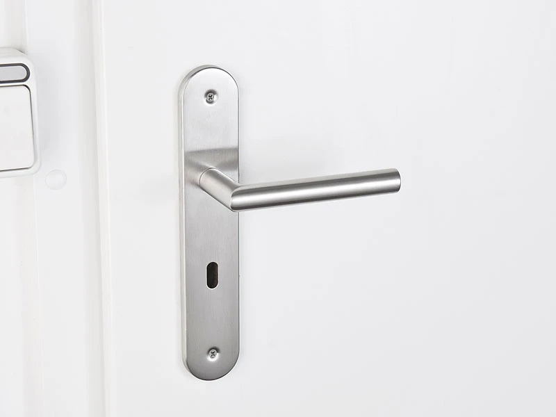 AGT Türklinken:Modernes Edelstahl-Türbeschlag-Set Für 3 Zimmertüren & 1 Bad-/WC-Tür - Image 9