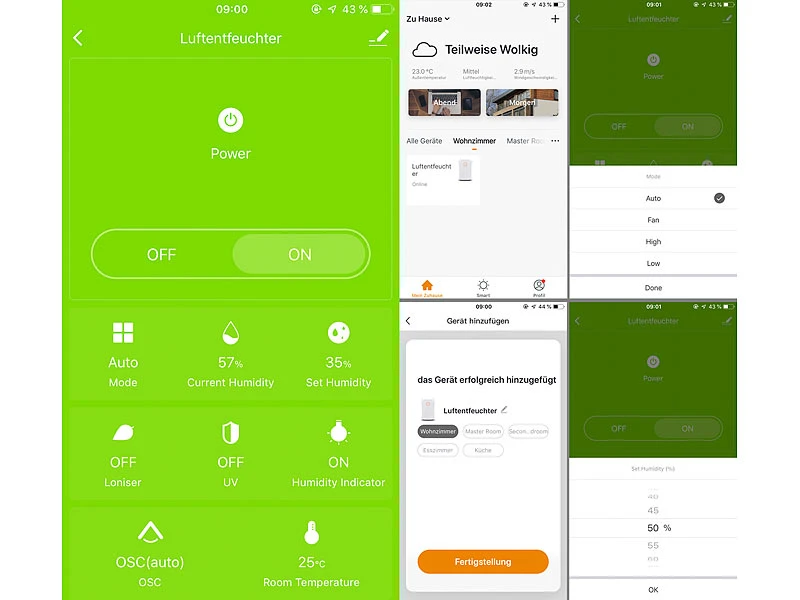 Sichler WLAN-Luftentfeuchter:Luftentfeuchter, 10 L/Tag, Für Amazon Versandrückläufer - Image 6