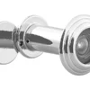 PEARL Tür-Spione:Türspion Mit Sichtschutz, 160°, 36-60 Mm, Ø 14 Mm, Edelstahl Verchromt
