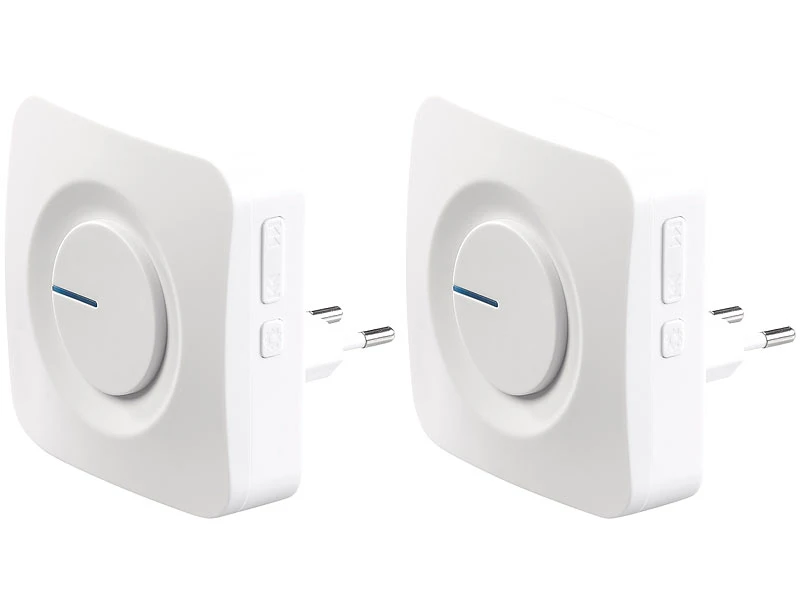 CASAcontrol Kinetische Klingel:Batterielose Funk-Türklingel, 2 Steckdosen-Empfänger, 36 Töne, IP44 - Image 3